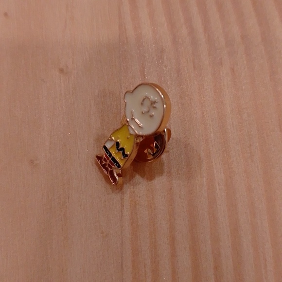 🆕 Peanuts Charlie Brown Enamel Pin Brooch Snoopy - Picture 2 of 8